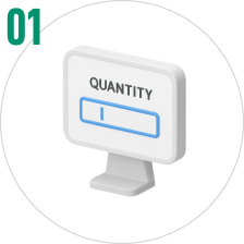 Fill quantity for online PCB assembly quote