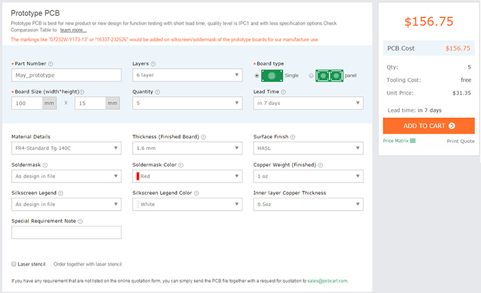 How to Get PCB Price Within Seconds | PCBCart