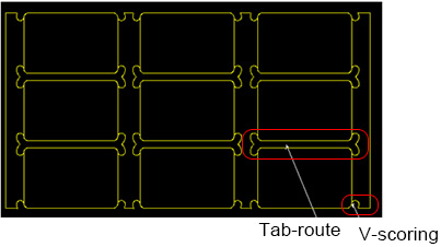 Panel as V-Scoring & Panel as Tab Route | PCBCart