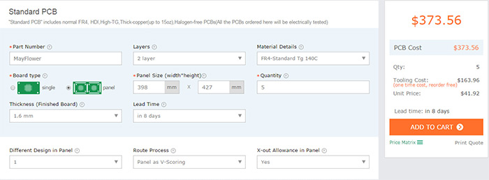 How to Order PCB as Panels | PCBCart