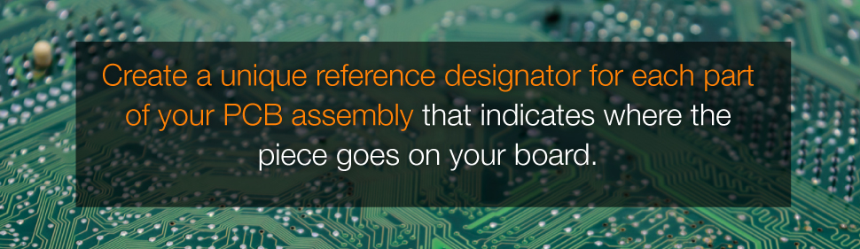 BOM Reference Designators | PCBCart