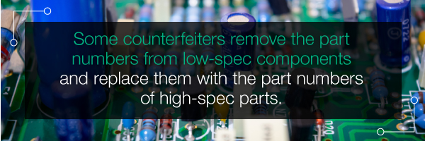 Detecting Counterfeit Electronic Components | PCBCart