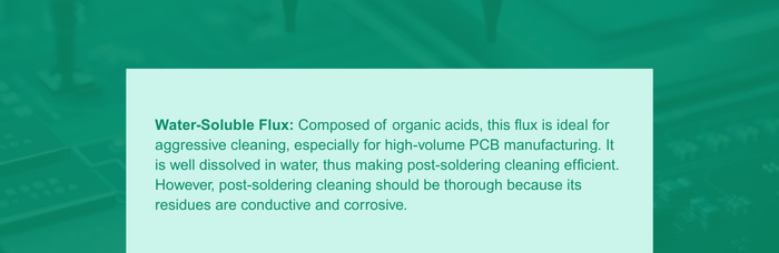 Types of Solder Flux | PCBCart