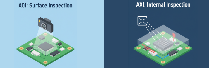 Key Differences Between AOI and AXI | PCBCart