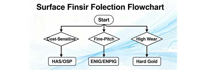 Surface Finish Selection Flowchart