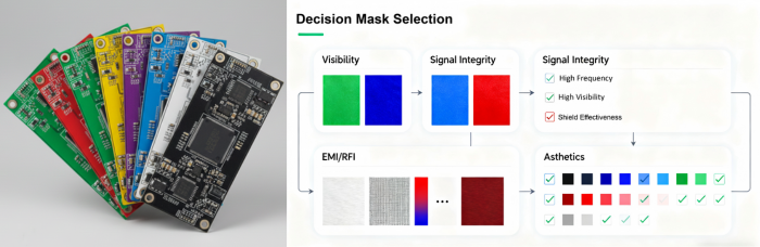 Factors to Consider in Solder Mask Color Selection | PCBCart