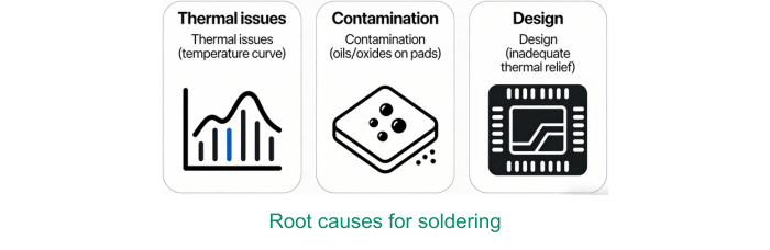Causes Behind Soldering Defects | PCBCart