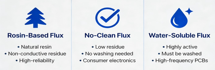 Key Flux Types and Applications | PCBCart