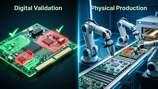 Siemens Valor DFM validation and PCB assembly