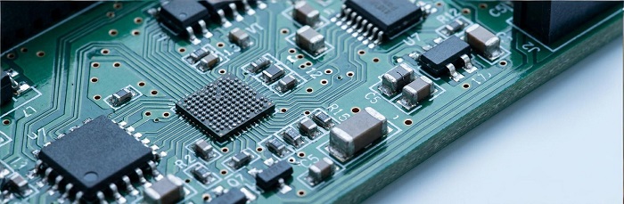 High-density PCBA featuring 01005 components and fine-pitch BGA for HMLV production