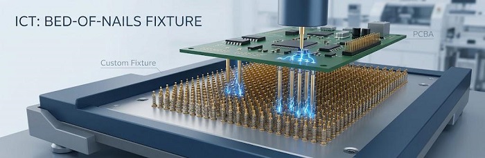 ICT bed-of-nails fixture