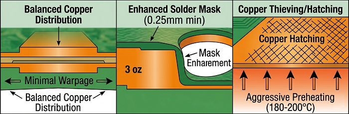 Solder Mask Coverage and Wetting Issues