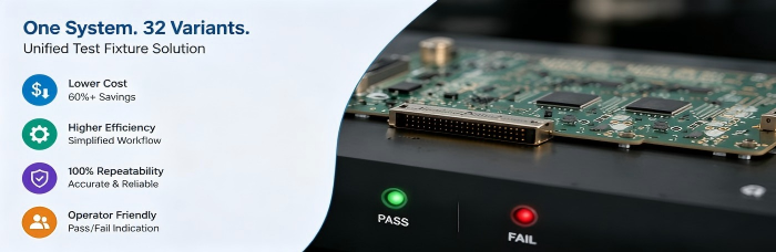 Modular PCB Test Fixture for Multiple Product Variants | PCBCart