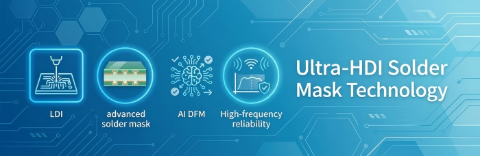 Ultra-HDI Solder Mask Technology | PCBCart