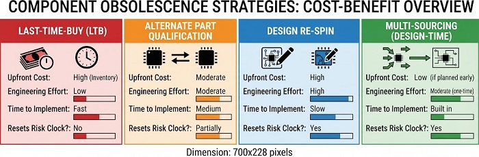 Four Component Obsolescence Strategies