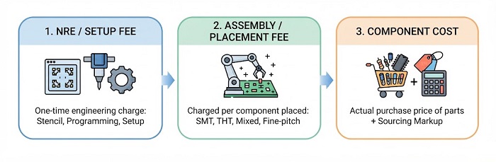 Three Components of PCBA Quote