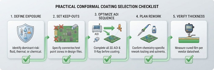 Practical coating selection checklist