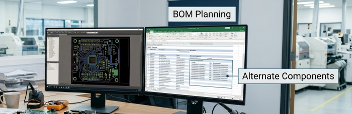 BOM Flexibility for Future Multi-Sourcing | PCBCart