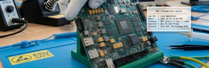 UID Traceability & MES Tracking | PCBCart