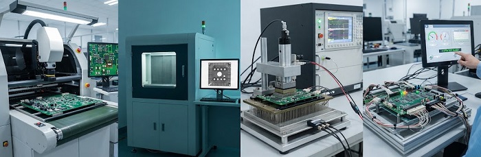 AOI X-ray ICT and functional test equipment