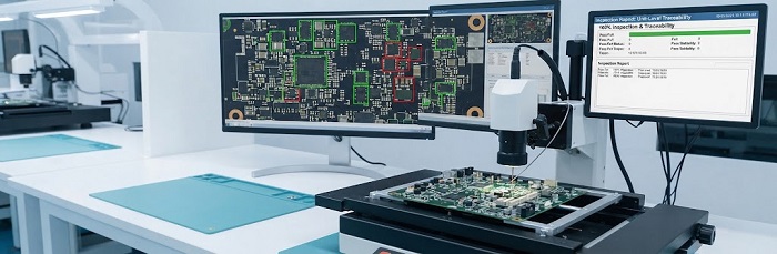 PCB inspection with optical equipment