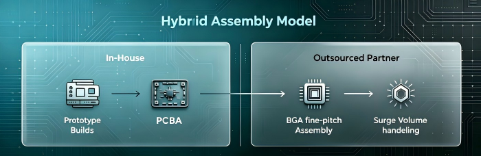 Hybrid Assembly Model | PCBCart