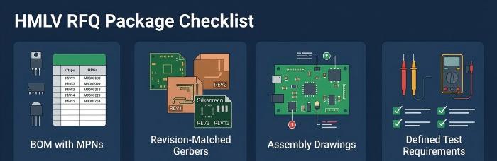 HMLV RFQ Package Checklist | PCBCart