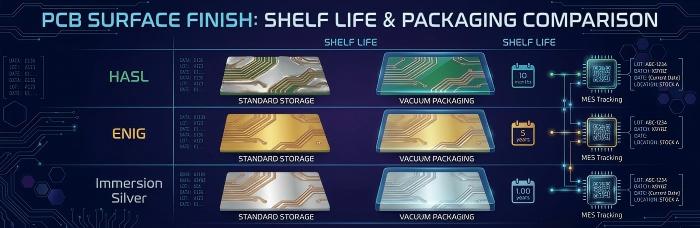 Shelf Life & Packaging Comparison | PCBCart