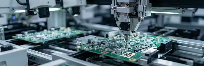 SMT placement machine and PCB traceability marking