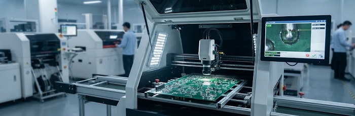 Automated PCB inspection machine