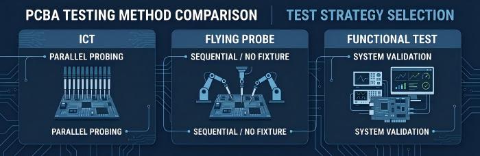 PCBA Testing Method Comparison | PCBCart