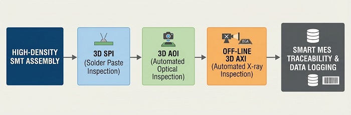 High Density PCB Inspection Workflow