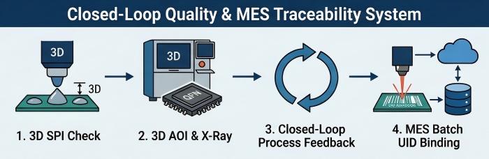 Closed-Loop Quality & MES Traceability System | PCBCart