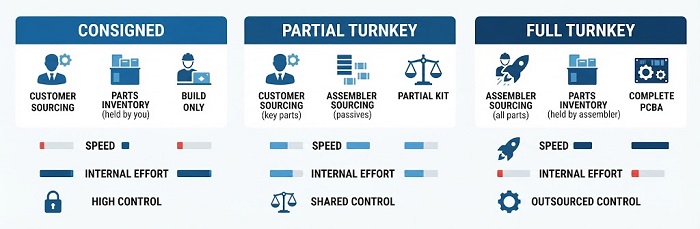 PCB assembly procurement model decision guide