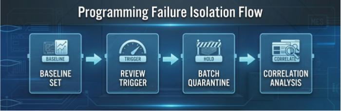 Programming Failure Isolation Flow | PCBCart