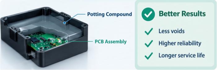 Potting Process Execution | PCBCart